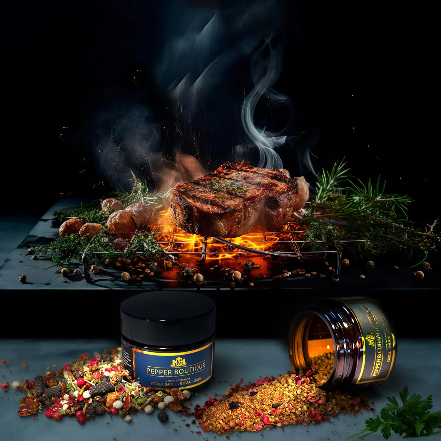 D.E.Collection blend of spices and seasonings for meat, grilling and BBQ