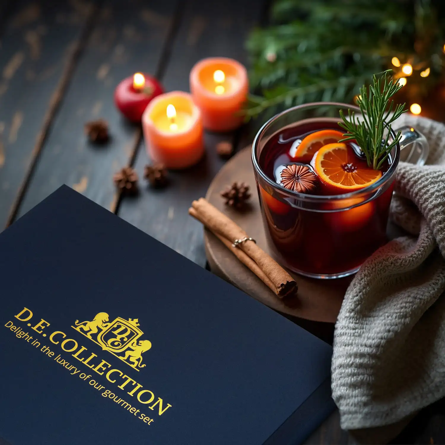 D.E.Collection spice set as a gift for mulled wine, coffee, and desserts