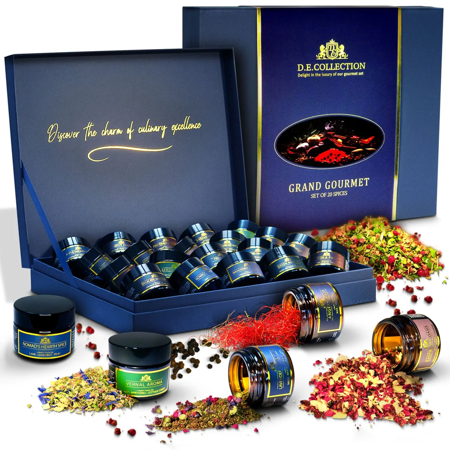 Grand Gourmet — 20-Spice Gift Set Grand Gourmet 20-spice gift set from D.E.Collection