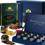 Picnic Paradise 12-spice gift set — jars, spices and packaging.