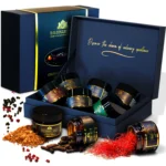 Open Culinary Uniquities set — 6 handcrafted jars with spices.