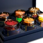 Jars with spices from the Culinary Uniquities set — premium quality.