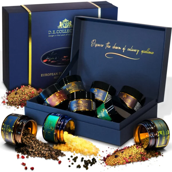 D.E.Collection European Flavour Classics 6-spice gift set.