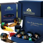 Подарочный набор специй D.E.Collection European Flavour Classics — баночки, специи и упаковка