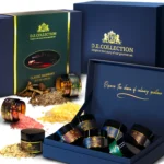 D.E.Collection Classic Harmony — jars with spices and premium packaging.