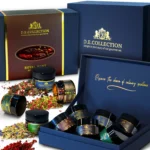 D.E.Collection Royal Hunt — słoiczki z przyprawami i eleganckie opakowanie.